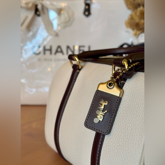 NWT Coach Ruby Satchel 25 In Colorblock (Chalk Multi) - Picture 8 of 16